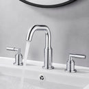 Torneira Para Banheiro Inox Misturador Duplocomando Lattice