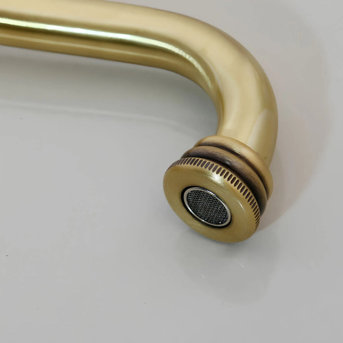 Torneira Banheiro Monocomando Inox Vintage Bronze Antiqua - Homedeccori