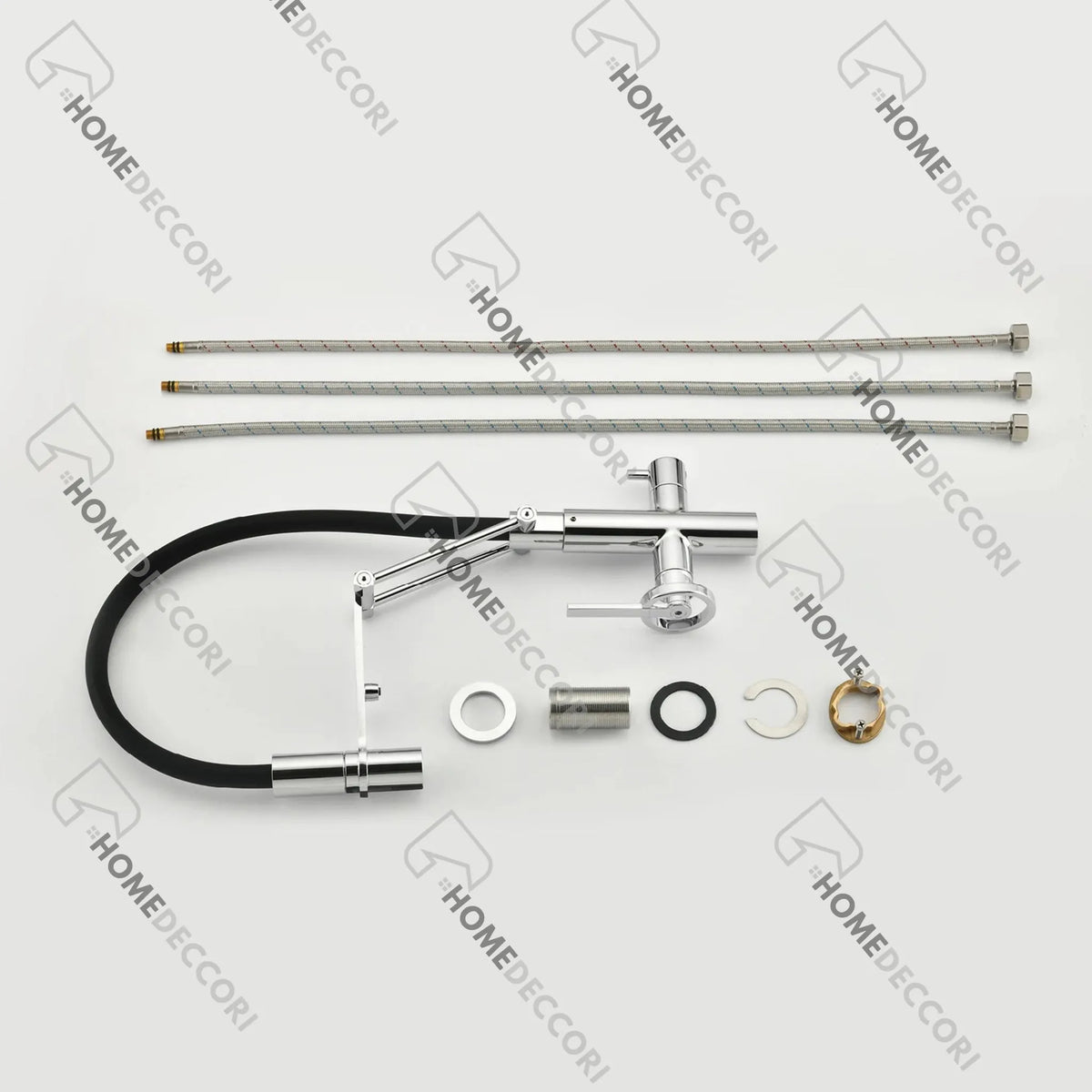 Torneira Gourmet Cozinha Inox Industrial Articulada Luxo Volvere