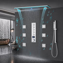 Ducha De Teto Embutir Inox 120x30 LED Bluetooth Spa Verona