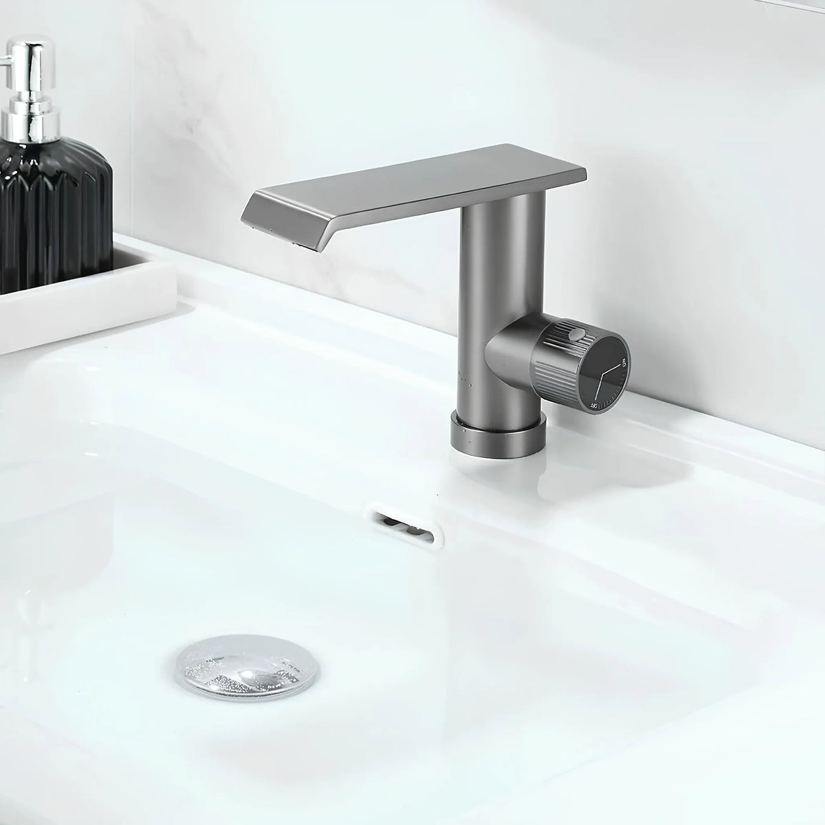 Torneira Para Banheiro Inox Monocomando Cascata Fluvia - Homedeccori