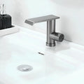 Torneira Para Banheiro Inox Monocomando Cascata Fluvia
