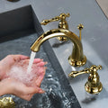Torneira Para Banheiro Inox Misturador Duplocomando Walton