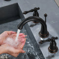 Torneira Para Banheiro Inox Misturador Duplocomando Walton