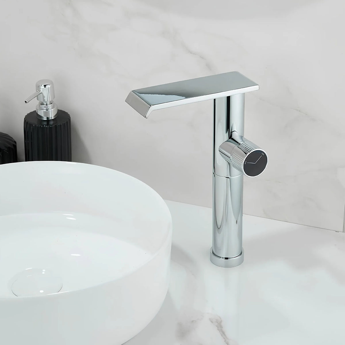Torneira Para Banheiro Inox Monocomando Cascata Fluvia - Homedeccori