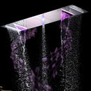 Ducha De Teto Spa Inox Aura Jet 90x30cm LED E Som | Homedeccori