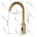 Torneira Automática Sensor Inox Para Banheiro Sensori
