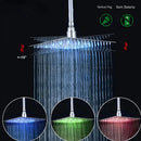 Chuveiro De Teto Inox Com LED Quadrado Spa VinoRain