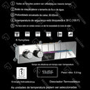 Ducha De Teto Embutir Inox 55x55 LED Bluetooth Spa Cremona