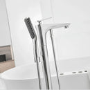 Misturador De Piso Banheira Inox Monocomando Cascata Solara