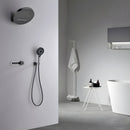 Ducha De Parede Spa Cascata Inox Completa Thermis