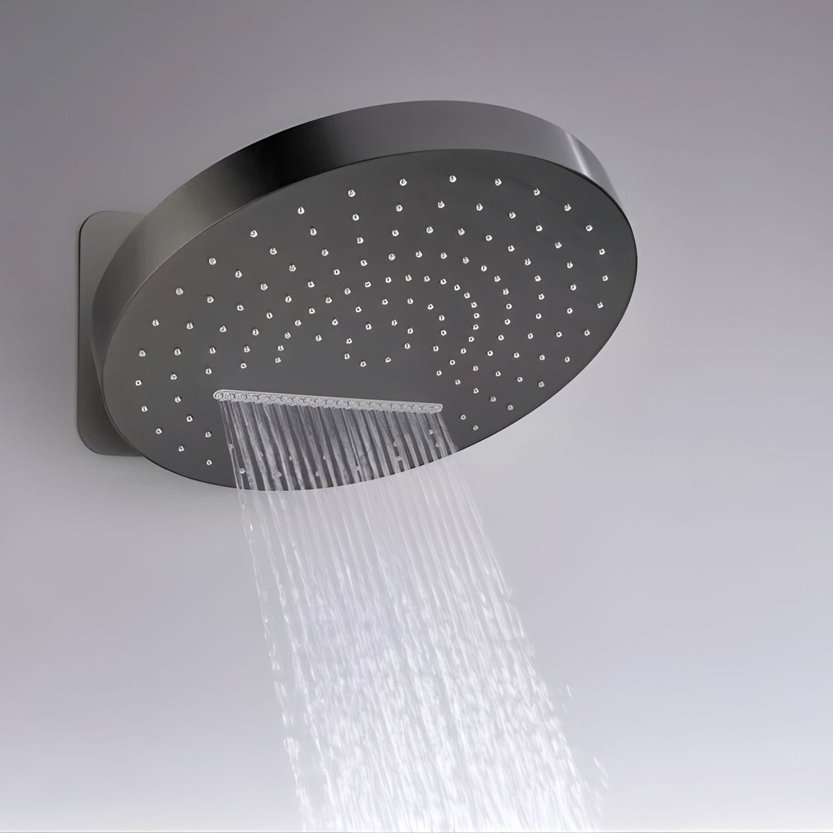 Ducha De Parede Spa Cascata Inox Completa Thermis - Homedeccori