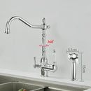 Torneira Gourmet Cozinha Inox Monocomando Vintage Catania