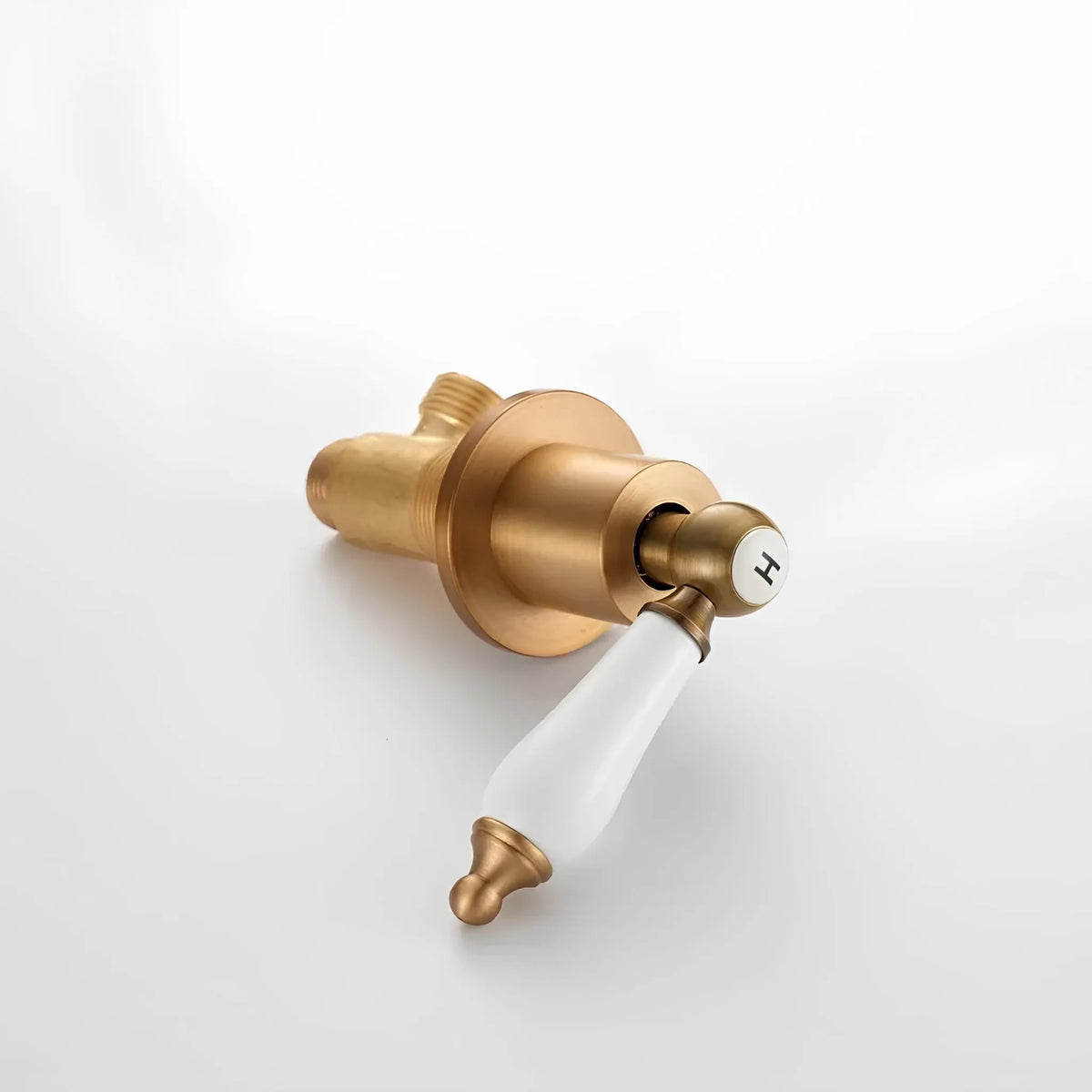 Torneira Para Banheiro Vintage Inox Duplocomando Savannah - Homedeccori