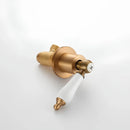 Torneira Para Banheiro Vintage Inox Duplocomando Savannah