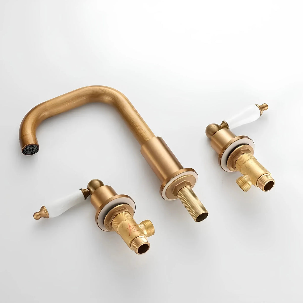 Torneira Para Banheiro Vintage Inox Duplocomando Savannah - Homedeccori