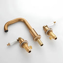 Torneira Para Banheiro Vintage Inox Duplocomando Savannah