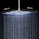 Chuveiro De Teto Inox Com LED Quadrado Spa VinoRain