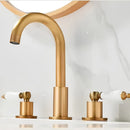 Torneira Para Banheiro Vintage Inox Duplocomando Savannah