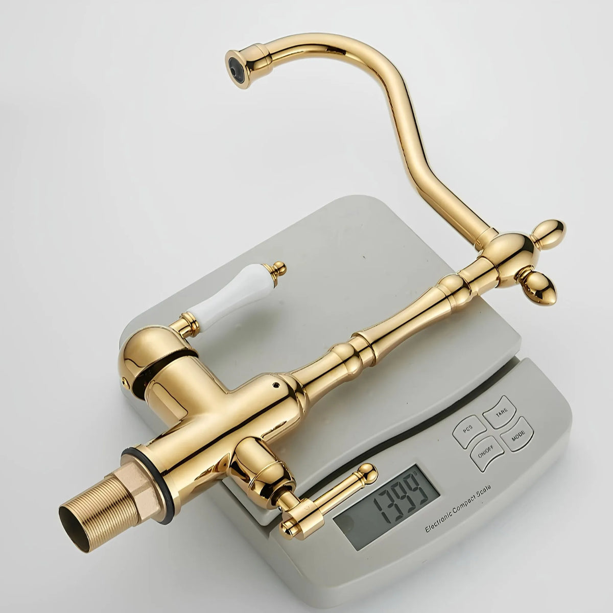 Torneira Gourmet Cozinha Inox Monocomando Vintage Catania - Homedeccori