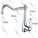 Torneira Gourmet Cozinha Inox Monocomando Vintage Provence