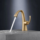 Torneira Para Banheiro Inox Monocomando Espiral Voluta