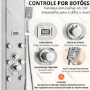 Ducha Vertical Com Hidro Spa Inox Jaguar | Importado dos EUA