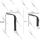 Torneira Para Banheiro Inox Monocomando Cascata Arcvel