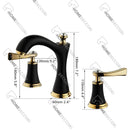 Torneira Para Banheiro Duplocomando Inox Cristal Diamantis