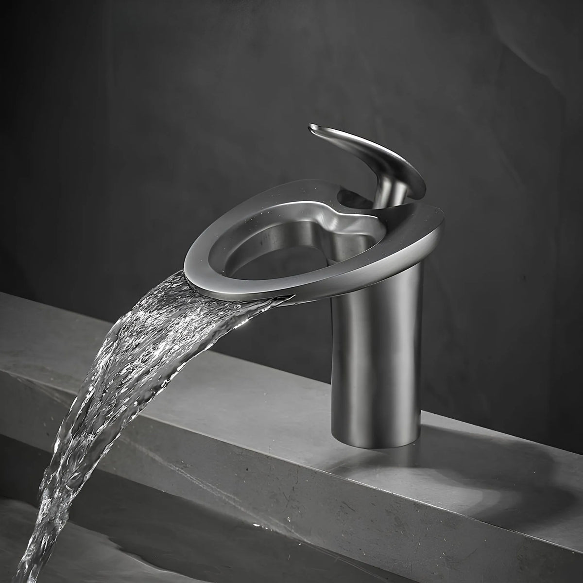Torneira Para Banheiro Monocomando Inox Cascata Talonis