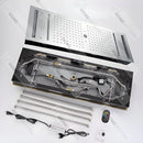 Ducha de Teto Embutir Spa Inox 90x30cm LED Bluetooth Stellar