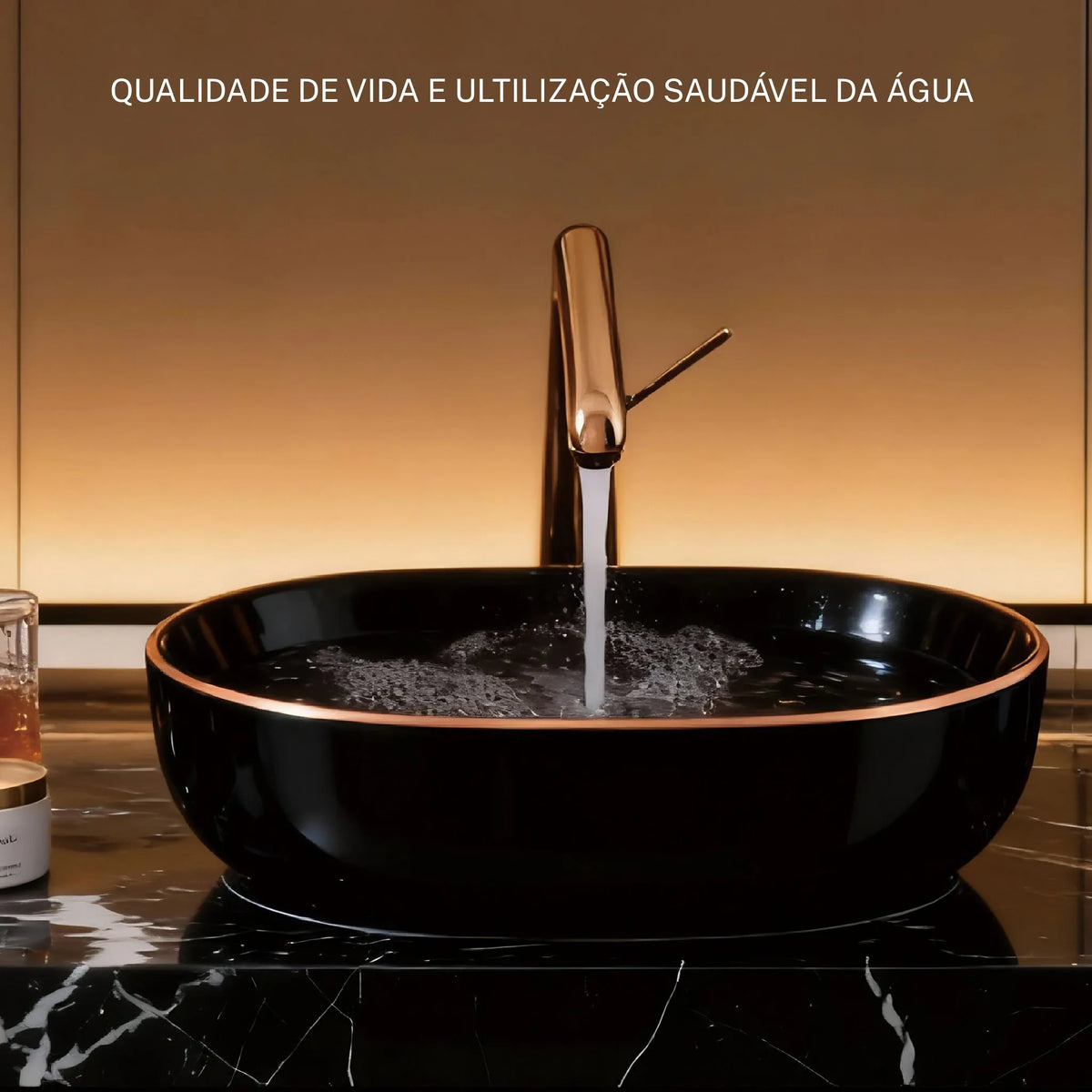 Torneira Para Banheiro Monocomando Lavatório Inox Lumière