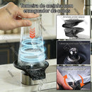 Torneira Gourmet Cozinha Inox Extensível Lavador Copos Rinsio
