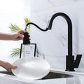 Torneira Gourmet Cozinha Inox Sensor Toque Extensível Nexus