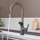 Torneira Gourmet Cozinha Inox Extensível Saída Filtro Fluxa
