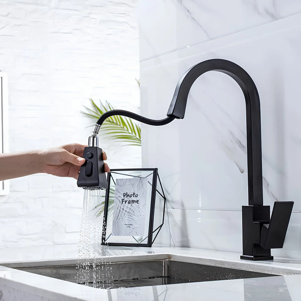 Torneira Gourmet Cozinha Inox Sensor Toque Extensível Nexus - Homedeccori