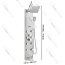 Ducha Vertical Com Hidro Spa Inox Jaguar | Importado dos EUA