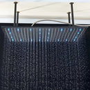 Ducha De Teto Spa Embutir Duplo Sobrepor 80x40 Led Fontana