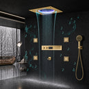 Ducha De Teto Embutir Inox 55x55 LED Bluetooth Spa Cremona