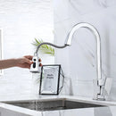 Torneira Gourmet Cozinha Inox Sensor Toque Extensível Nexus