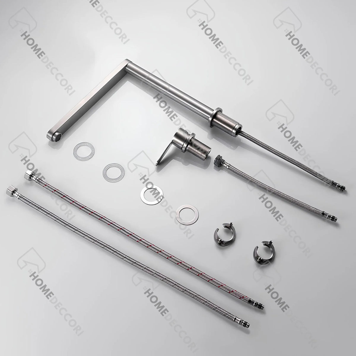 Torneira Gourmet Cozinha Inox Monocomando Retrátil Liftex - Homedeccori