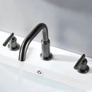 Torneira Para Banheiro Inox Misturador Duplocomando Lattice