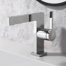 Torneira Para Banheiro Moderna Inox Monocomando Squaro