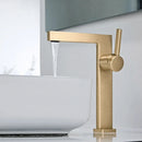 Torneira Para Banheiro Moderna Inox Monocomando Squaro