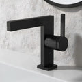 Torneira Para Banheiro Moderna Inox Monocomando Squaro