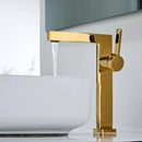 Torneira Para Banheiro Moderna Inox Monocomando Squaro