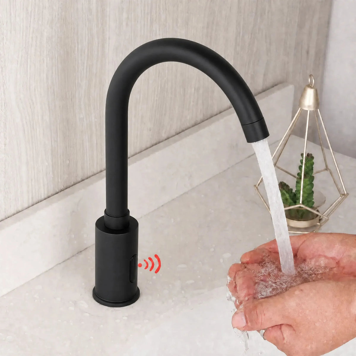 Torneira Automática Sensor Inox Para Banheiro Sensori - Homedeccori