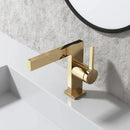 Torneira Para Banheiro Moderna Inox Monocomando Squaro