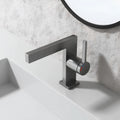Torneira Para Banheiro Moderna Inox Monocomando Squaro