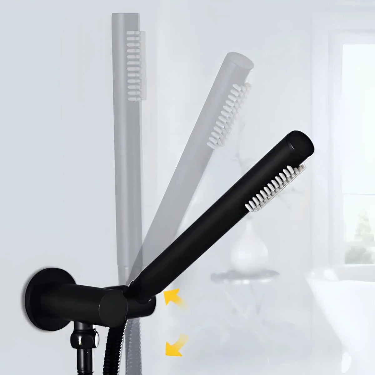 Ducha De Parede Inox Completa À Gás Monocomando Calla - Homedeccori